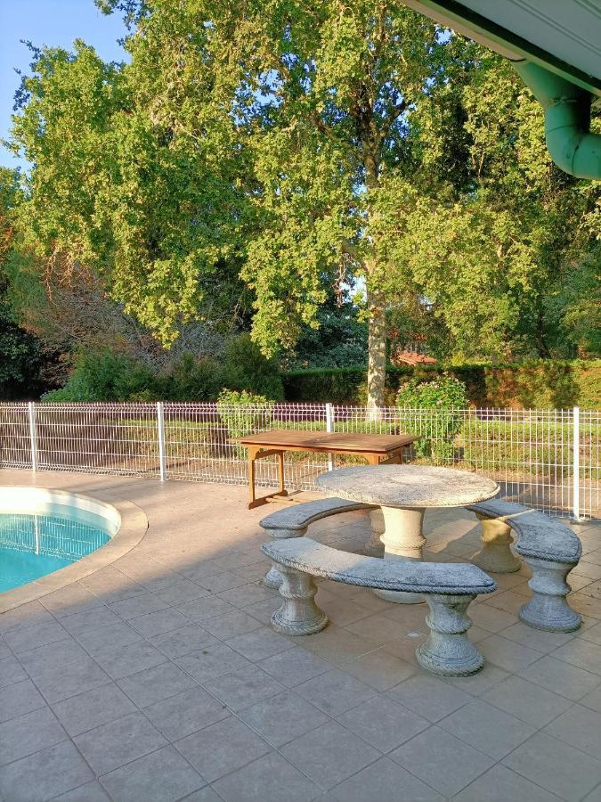 Villa 8 Personnes O Mes Anges Saint-Julien-en-Born Exteriör bild