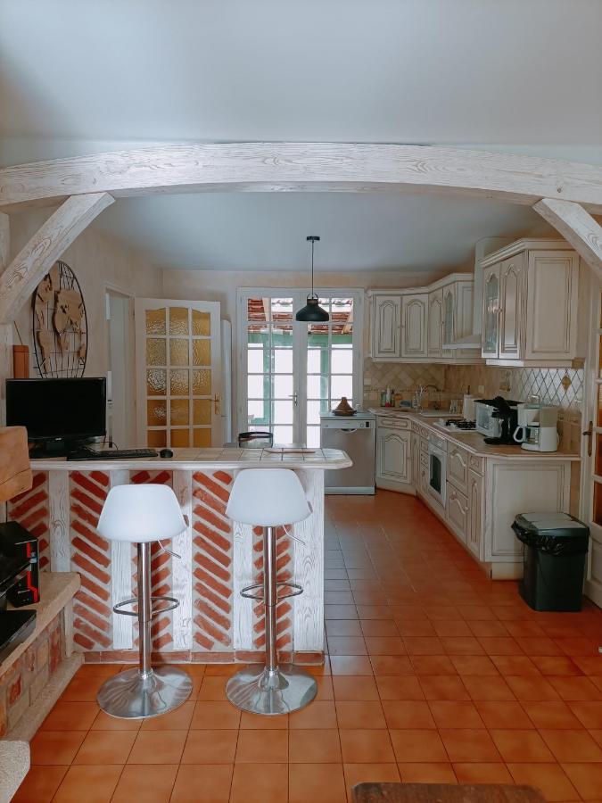 Villa 8 Personnes O Mes Anges Saint-Julien-en-Born Exteriör bild